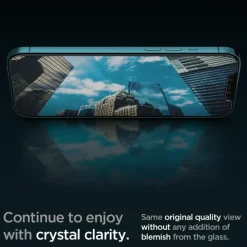 Szkło Hartowane SPIGEN iPhone 12 Pro Max Glas.tr ”ez Fit” 2-pack