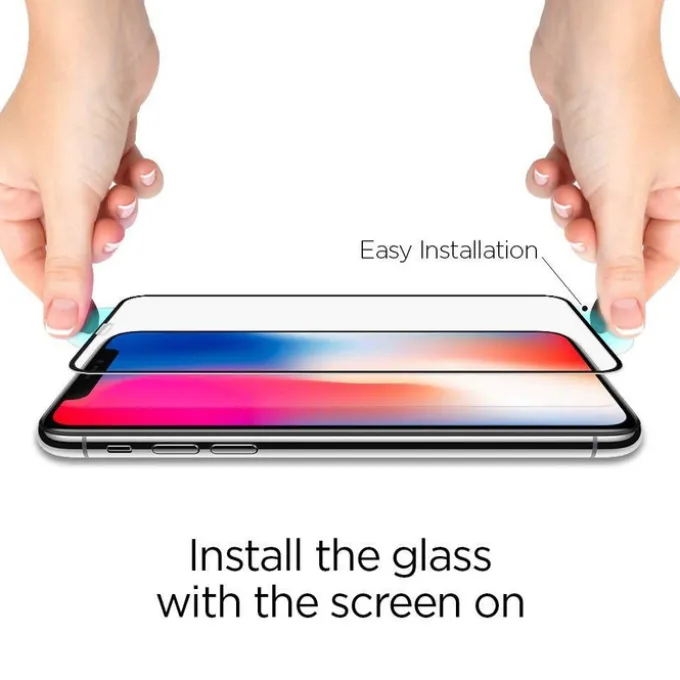 Szkło Hartowane SPIGEN Iphone 11 Pro Max / Xs Max Glas.Tr Hd Fc Full Glue