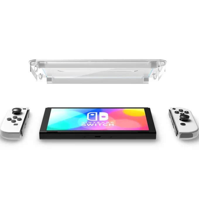Szkło Hartowane SPIGEN Nintendo Switch Oled Glas.Tr ”ez Fit” 2-Pack