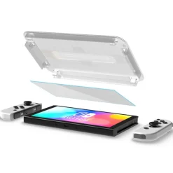 Szkło Hartowane SPIGEN Nintendo Switch Oled Glas.Tr ”ez Fit” 2-Pack