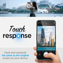 SZKŁO HARTOWANE SPIGEN NOTHING PHONE 3A / 3A PRO GLAS.TR ”EZ FIT” CLEAR