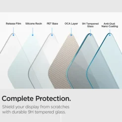 SZKŁO HARTOWANE SPIGEN SAMAUNG GALAXY XCOVER 7 / 7 PRO GLAS.TR SLIM 2-PACK CLEAR