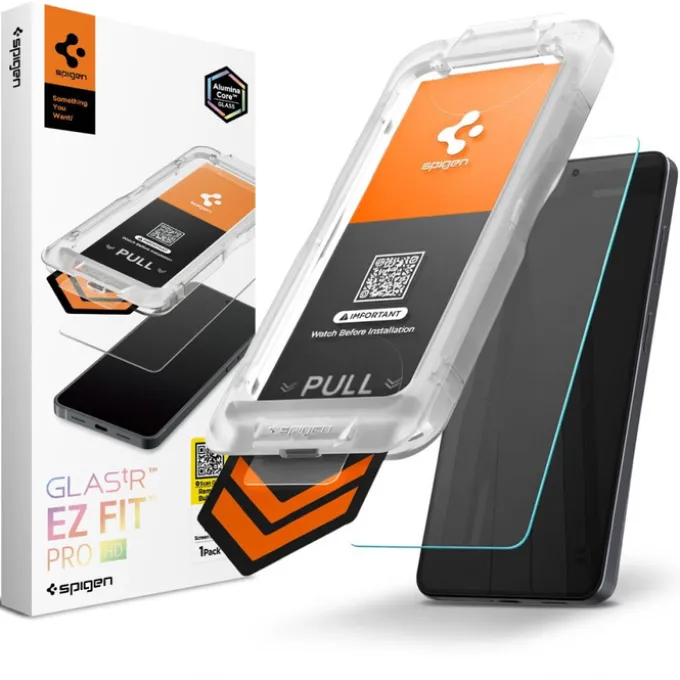 SZKŁO HARTOWANE SPIGEN SAMSUNG GALAXY S26+ PLUS GLAS.TR "EZ FIT PRO" HD CLEAR