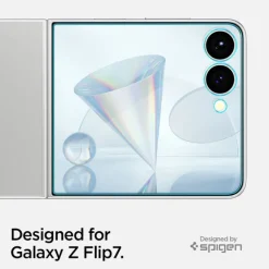 SZKŁO HARTOWANE SPIGEN SAMSUNG GALAXY Z FLIP 7 GLAS.TR ”EZ FIT” HD 2-PACK CLEAR