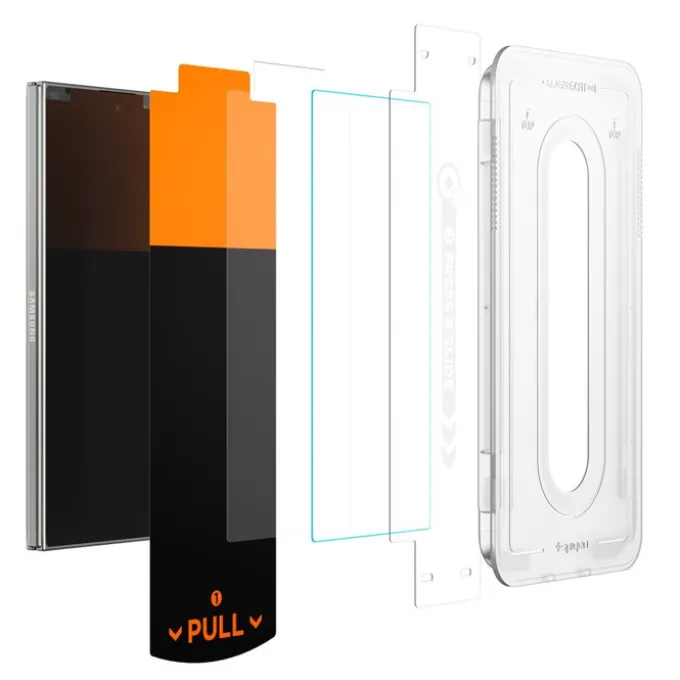 SZKŁO HARTOWANE SPIGEN SAMSUNG GALAXY Z FOLD 7 GLAS.TR ”EZ FIT PRO” HD CLEAR