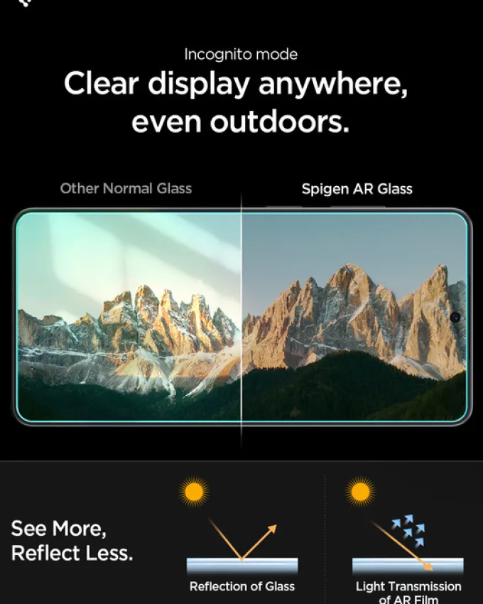SZKŁO HARTOWANE SPIGEN SAMSUNG GALAXY S26+ PLUS GLAS RR EZ FIT PRO ANTI REFLECTION 2-PACK CLEAR