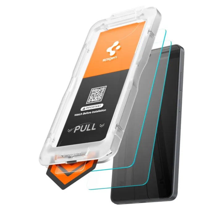 SZKŁO HARTOWANE SPIGEN SAMSUNG GALAXY S26 GLAS.TR "EZ FIT PRO" HD 2-PACK CLEAR