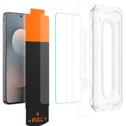 SZKŁO HARTOWANE SPIGEN SAMSUNG GALAXY S25 FE GLAS.TR ”EZ FIT PRO” 2-PACK CLEAR