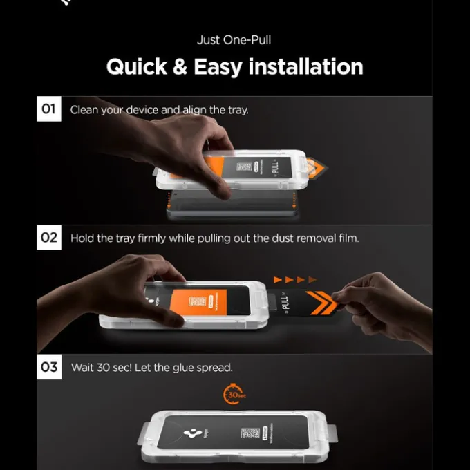 SZKŁO HARTOWANE SPIGEN SAMSUNG GALAXY S26 ULTRA GLAS.TR "EZ FIT PRO" HD CLEAR
