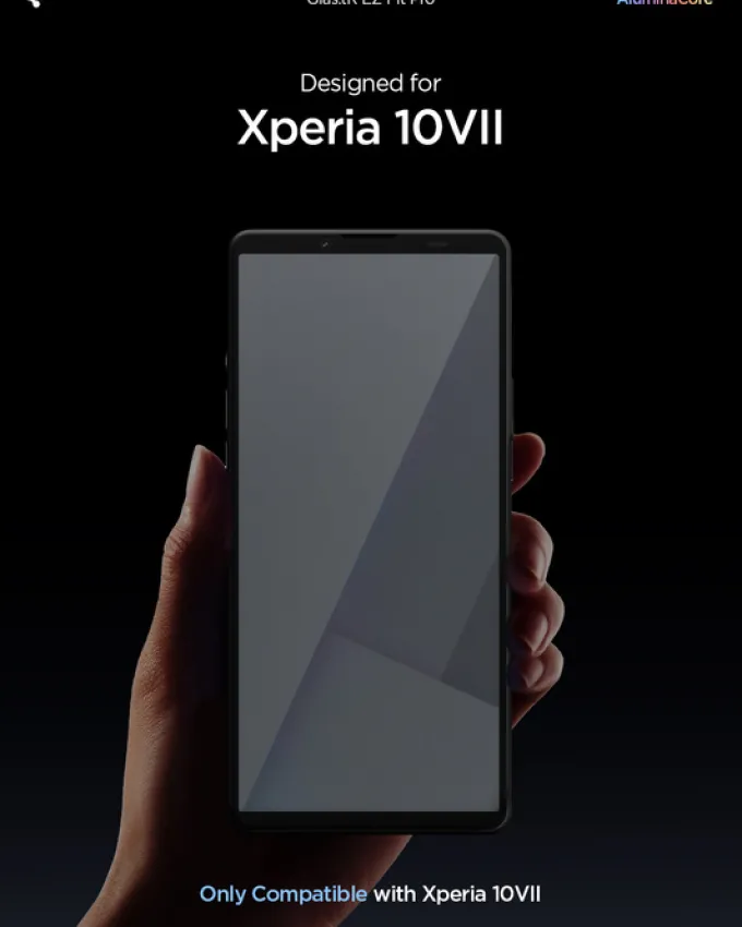 SZKŁO HARTOWANE SPIGEN SONY XPERIA 10 VII GLAS TR EZ FIT PRO 2-PACK CLEAR