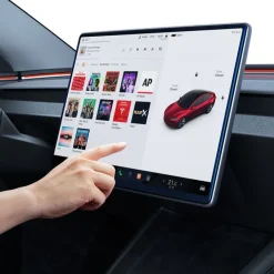 SZKŁO HARTOWANE SPIGEN TESLA MODEL Y 2025/2026 MODEL 3 2024/2025/2026 EZ FIT CLEAR TRANSPARENT 15.4