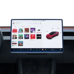 SZKŁO HARTOWANE SPIGEN TESLA MODEL Y 2025/2026 MODEL 3 2024/2025/2026 EZ FIT CLEAR TRANSPARENT 15.4