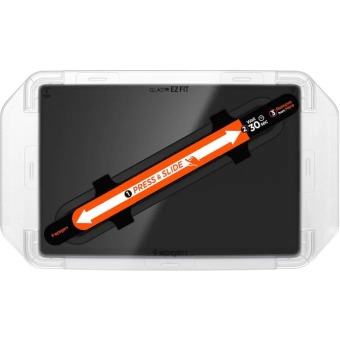 SZKŁO HARTOWANE SPIGEN TESLA MODEL Y 2025/2026 MODEL 3 2024/2025/2026 EZ FIT CLEAR TRANSPARENT 15.4" 1PAK