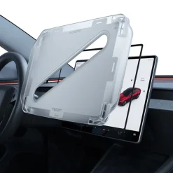 SZKŁO HARTOWANE SPIGEN TESLA MODEL Y 2025/2026 MODEL 3 2024/2025/2026 EZ FIT CLEAR TRANSPARENT 15.4
