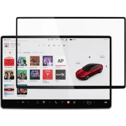 SZKŁO HARTOWANE SPIGEN TESLA MODEL Y 2025/2026 MODEL 3 2024/2025/2026 EZ FIT CLEAR TRANSPARENT 15.4