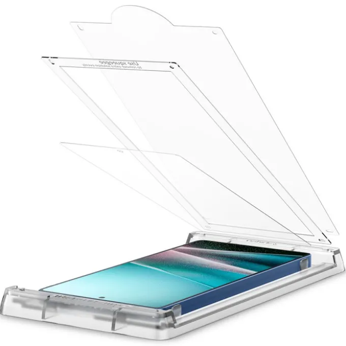 SZKŁO HYBRYDOWE SPIGEN SAMSUNG GALAXY S25 ULTRA ELITE SHIELD ”EZ FIT” HD CLEAR