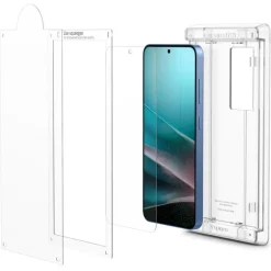 SZKŁO HYBRYDOWE SPIGEN SAMSUNG GALAXY S25 PLUS ELITE SHIELD ”EZ FIT” HD CLEAR