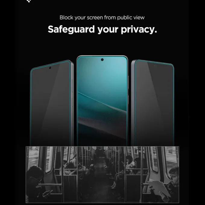 SZKŁO PRYWATYZUJĄCE SPIGEN GLAS.TR "EZ FIT PRO AC" HD 2-PACK GALAXY S26+ PLUS PRIVACY