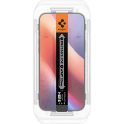 SZKŁO PRYWATYZUJĄCE SPIGEN GLAS.TR ”EZ FIT” 2-PACK IPHONE 16 PRO, 17, 17 Pro PRIVACY