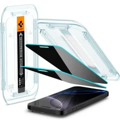 SZKŁO PRYWATYZUJĄCE SPIGEN GLAS.TR ”EZ FIT” 2-PACK IPHONE 16 PRO, 17, 17 Pro PRIVACY
