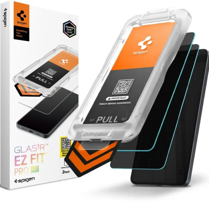 SZKŁO PRYWATYZUJĄCE SPIGEN GLAS.TR "EZ FIT PRO AC" HD 2-PACK GALAXY S26 PRIVACY