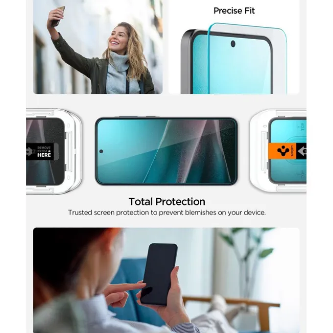 SZKŁO SPIGEN SAMSUNG GALAXY A36 / A37 5G GLAS.TR ”EZ FIT HD” CLEAR