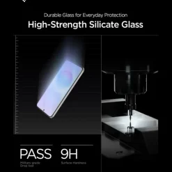 SZKŁO SPIGEN SAMSUNG GALAXY A57 5G GLAS.TR "EZ FIT PRO" 2-PACK CLEAR