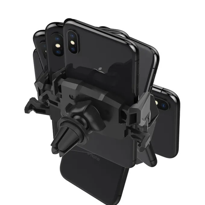 Uchwyt Do Kratki SPIGEN Click.r Vent Car Mount Black