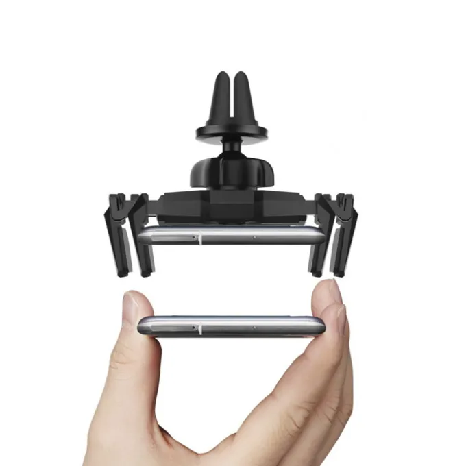 Uchwyt Do Kratki SPIGEN Click.r Vent Car Mount Black