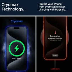UCHWYT DO KRATKI SPIGEN ONETAP PRO 3 CRYOMAX MAGSAFE 20W CZARNY