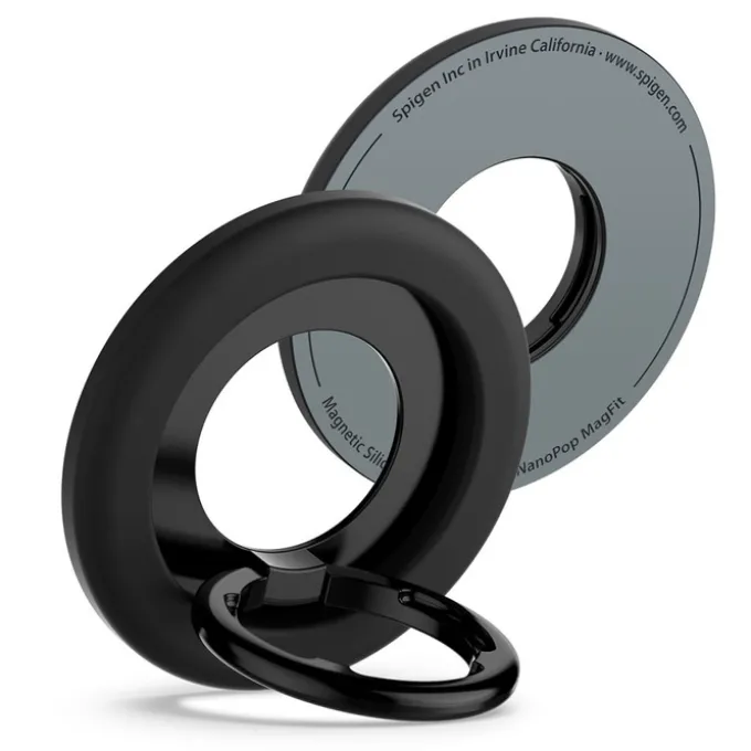 UCHWYT NA PALEC SPIGEN NANO POP MAGSAFE PHONE RING BLACK SESAME