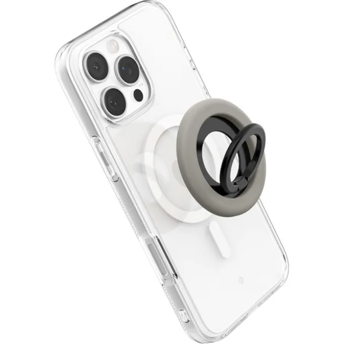 UCHWYT NA PALEC SPIGEN NANO POP MAGSAFE PHONE RING TRUFFLE GREY