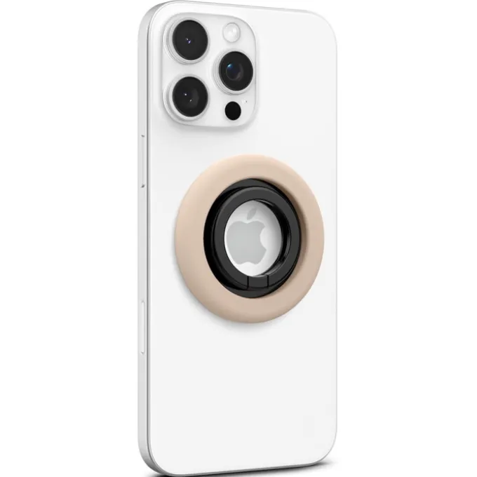 UCHWYT NA PALEC SPIGEN NANO POP MAGSAFE PHONE RING COCONUT BEIGE