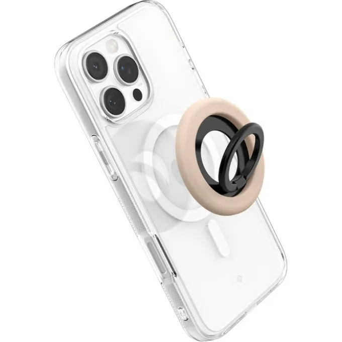 UCHWYT NA PALEC SPIGEN NANO POP MAGSAFE PHONE RING COCONUT BEIGE