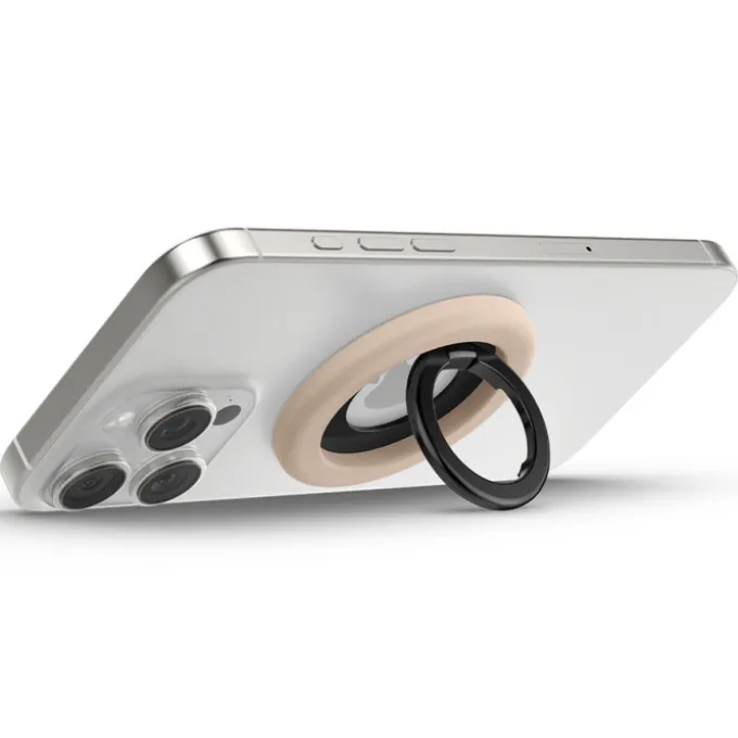 UCHWYT NA PALEC SPIGEN NANO POP MAGSAFE PHONE RING COCONUT BEIGE