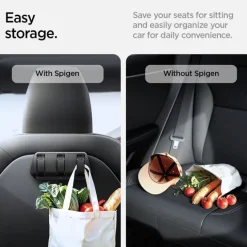 UCHWYT NA SIEDZENIE SPIGEN TESLA MODEL Y/3 CZARNY