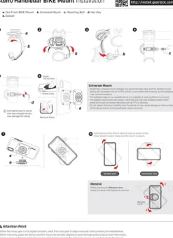 Uchwyt Rowerowy SPIGEN Gearlock Ms100 Handlebar Bike Mount