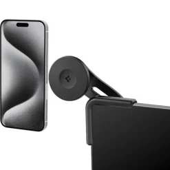 UCHWYT SAMOCHODOWY SPIGEN TESLA TAPLOCK MAGSAFE CAR MOUNT HOLDER BLACK SCREEN