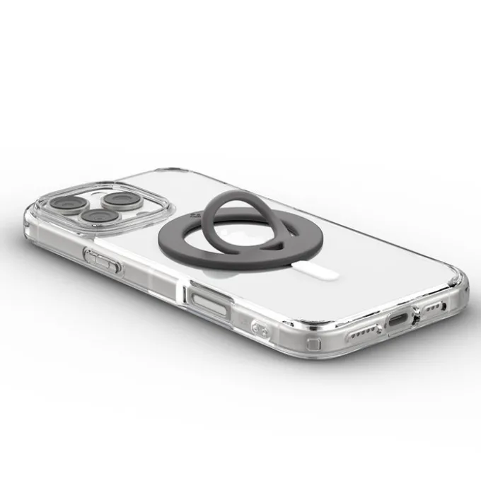 UCHWYT SPIGEN DUAL POP MAGSAFE SLIM MARBLE GRAY