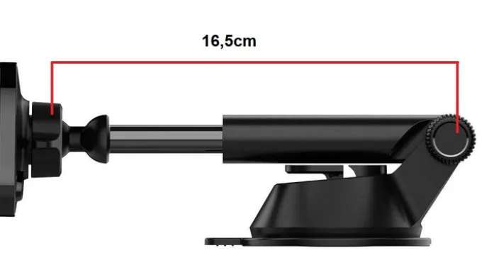 Uchwyt Spigen ITS35 Magnetyczny Magsafe Na Deskę Dashboard Car Mount Black