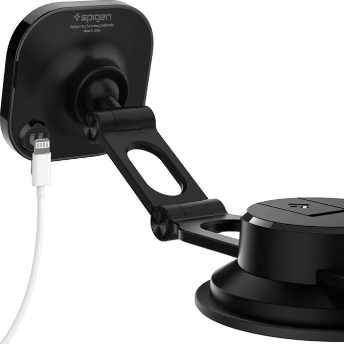 Uchwyt Spigen Its35-3 Onetap Magnetic Magsafe Windshield & Dashboard Car Mount Black