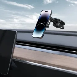 Uchwyt Spigen Its35-3 Onetap Magnetic Magsafe Windshield & Dashboard Car Mount Black