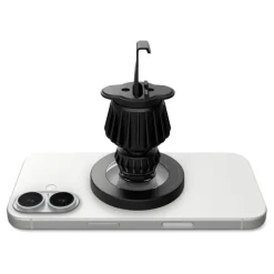 UCHWYT SPIGEN MFT13 MAGNETIC MAGSAFE DASHBOARD & VENT CAR MOUNT SREBRNY