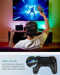 UCHWYT SPIGEN NINTENDO SWITCH 2 JOY-CON GRIP NS100 BLACK
