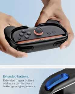 UCHWYT SPIGEN NINTENDO SWITCH 2 JOY-CON GRIP NS100 BLACK