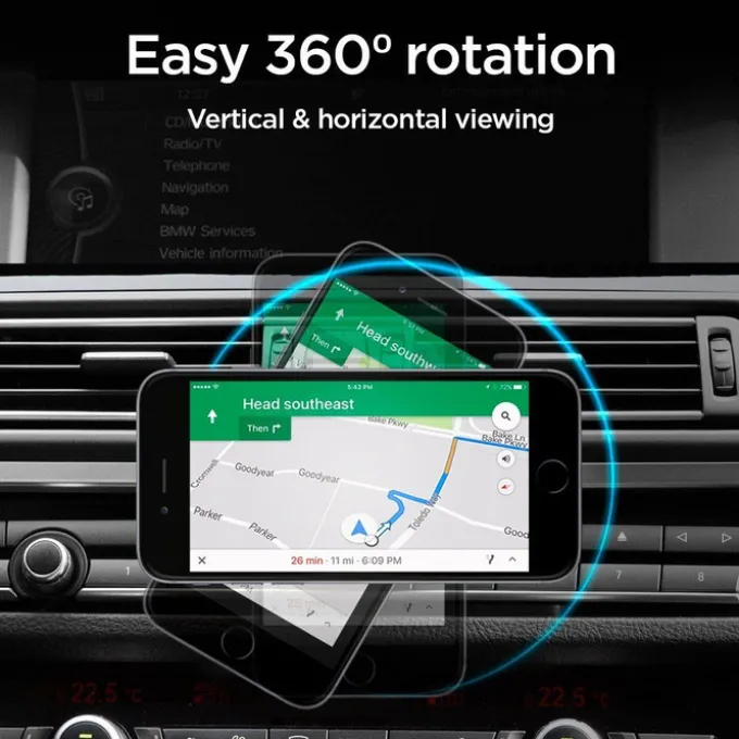 Uchwyt SPIGEN Qs24 Magnetic Cd Car Mount Holder