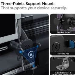 Uchwyt Spigen Uts12 Onetap Universal Vent Car Mount Black