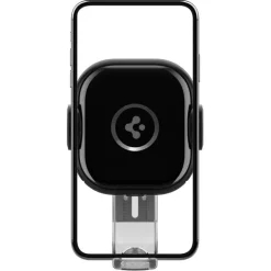 Uchwyt Spigen Uts35w Onetap Universal Windshield & Dashboard Car Mount Wireless Charger Black
