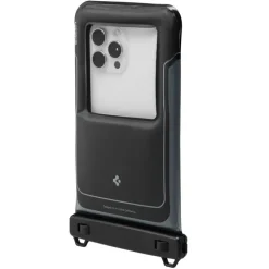 WODOODPORNE ETUI SPIGEN A611P PŁYWAJĄCE UNIWERSALNE 2-PACK MATOWE CZARNE