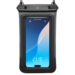 WODOODPORNE ETUI SPIGEN A611P PŁYWAJĄCE UNIWERSALNE 2-PACK MATOWE CZARNE